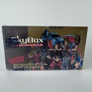 Vintage Ultraverse Comic Cards Box Factory Sealed Premiere Edition SkyBox 1993